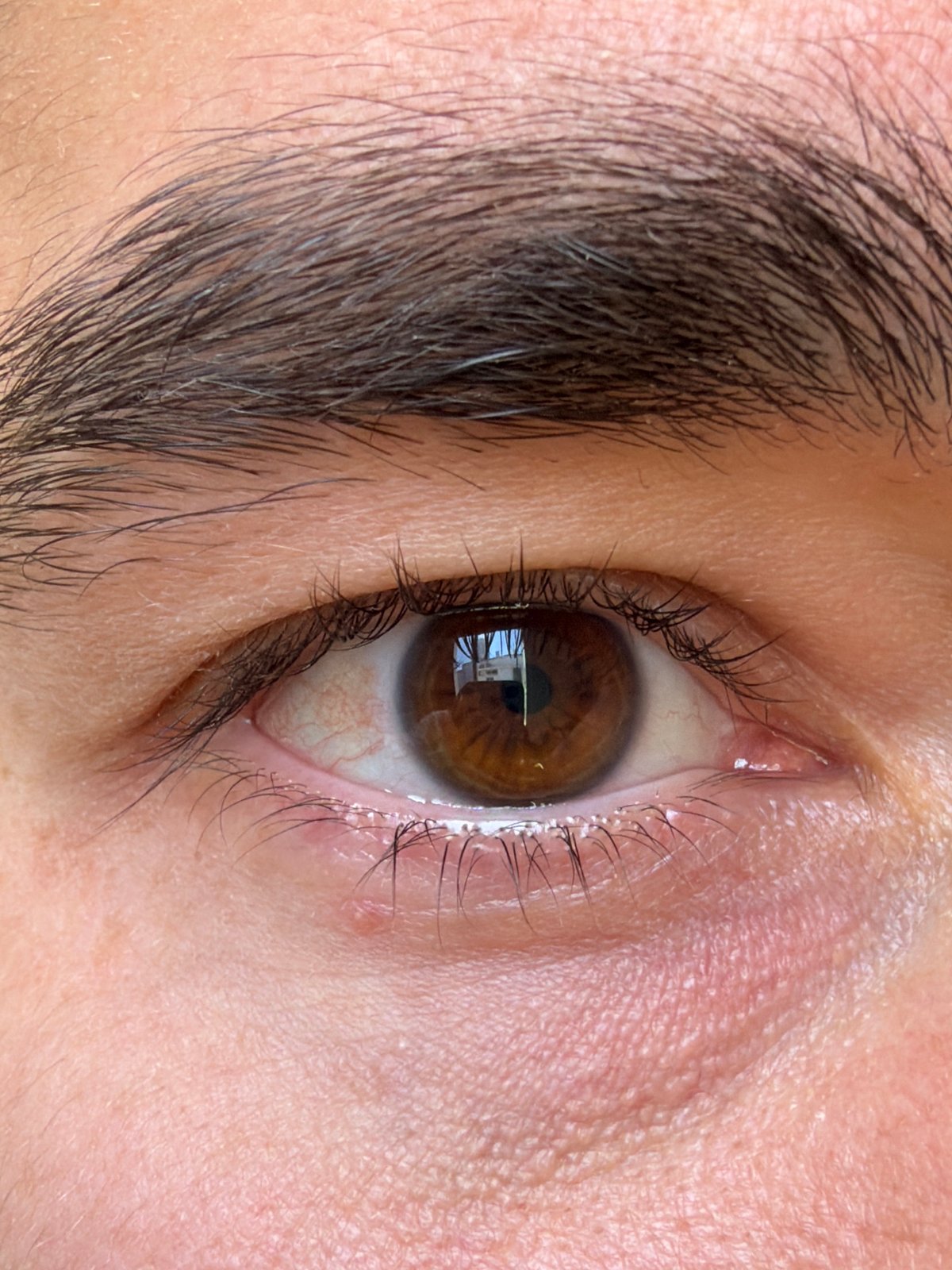 Close-up eye photograph captured in Al Jizah, Jordan