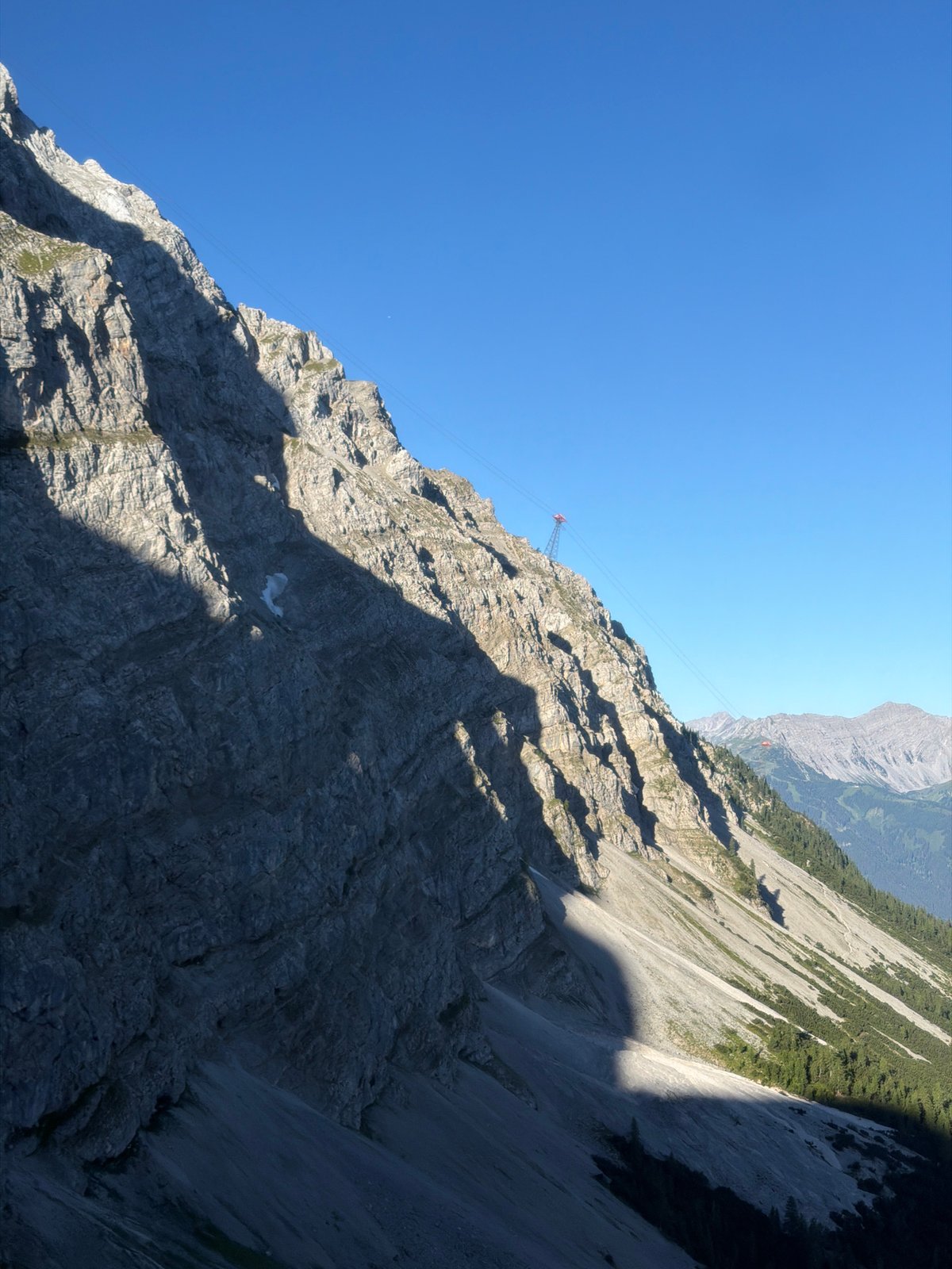 Panoramic alpine views above Grainau on a clear summer morning