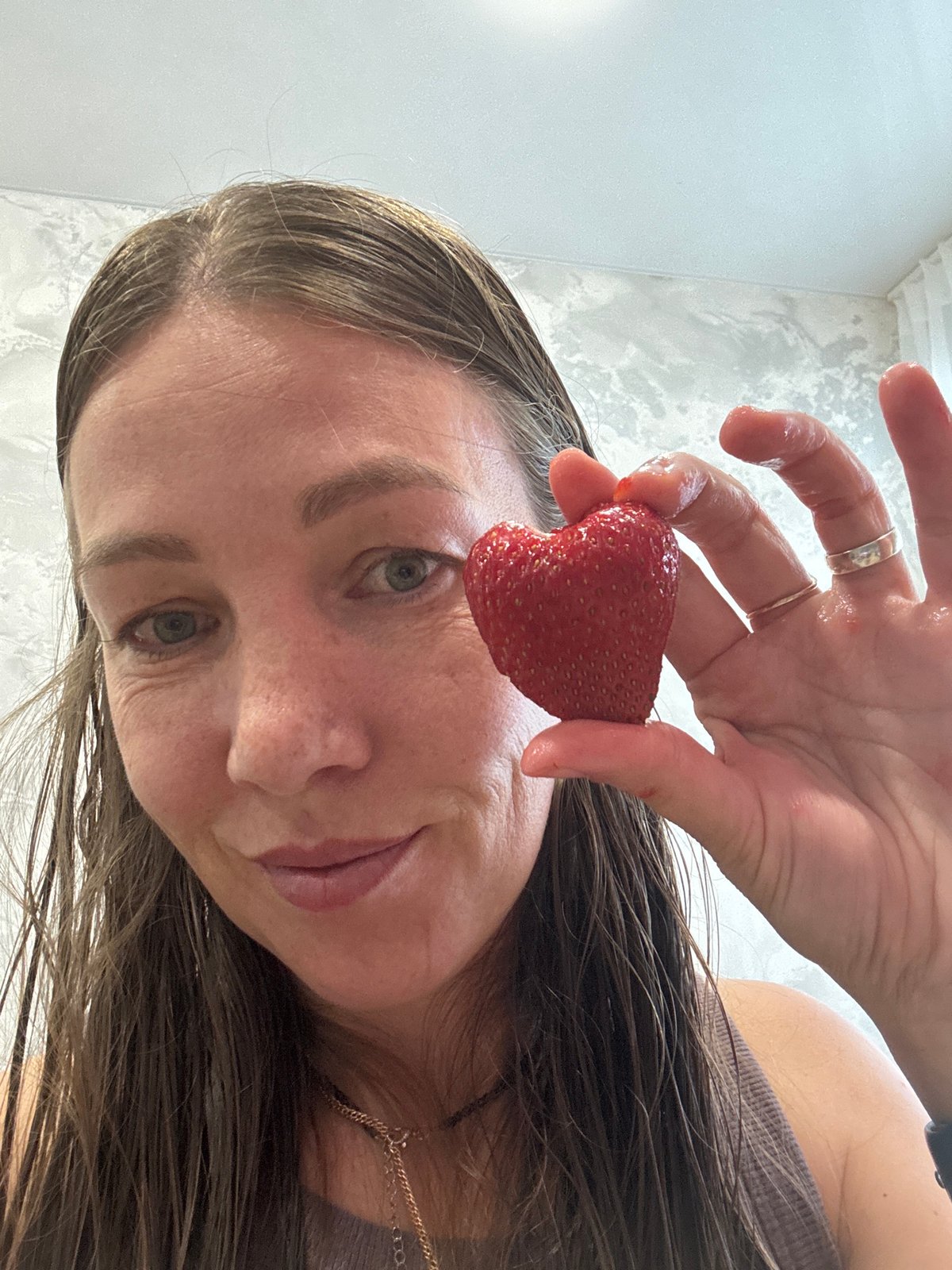 Quiet afternoon at home in Chaikovsky, strawberries and toy cars