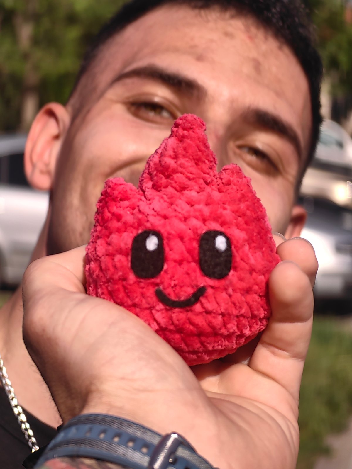 Playful crocheted toy photo session documented across Shumen, Bulgaria