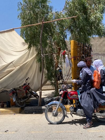 Clear morning street scenes documented in Kandahar, Afghanistan
