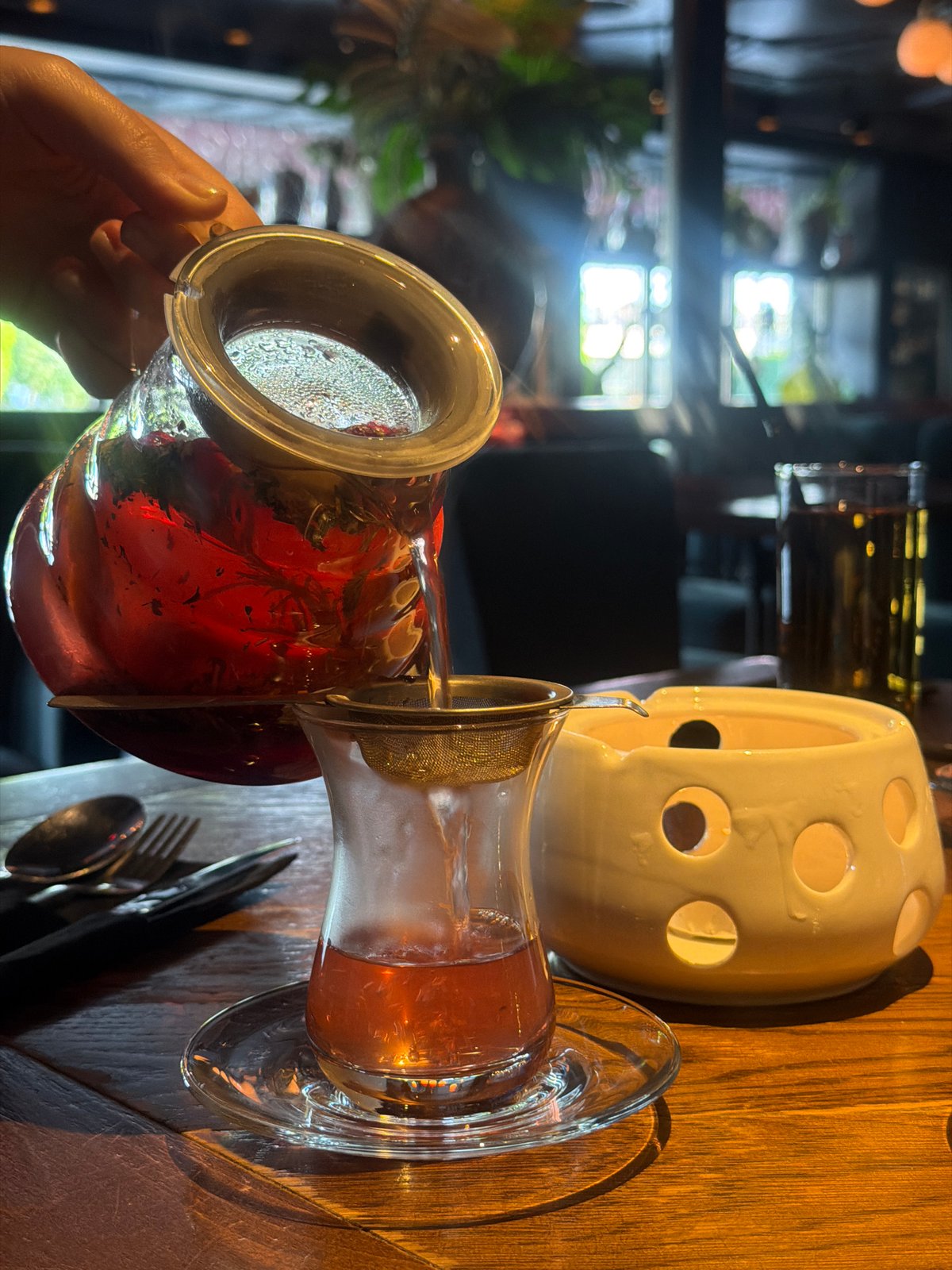 Afternoon dining experience documented at Rostov-on-Don restaurant
