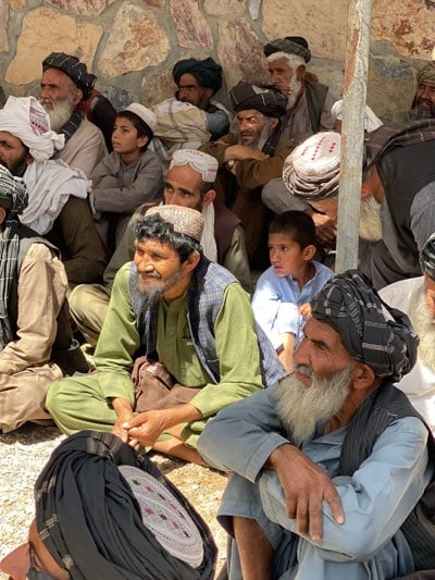 Traditional community gatherings documented across Kandahar morning hours