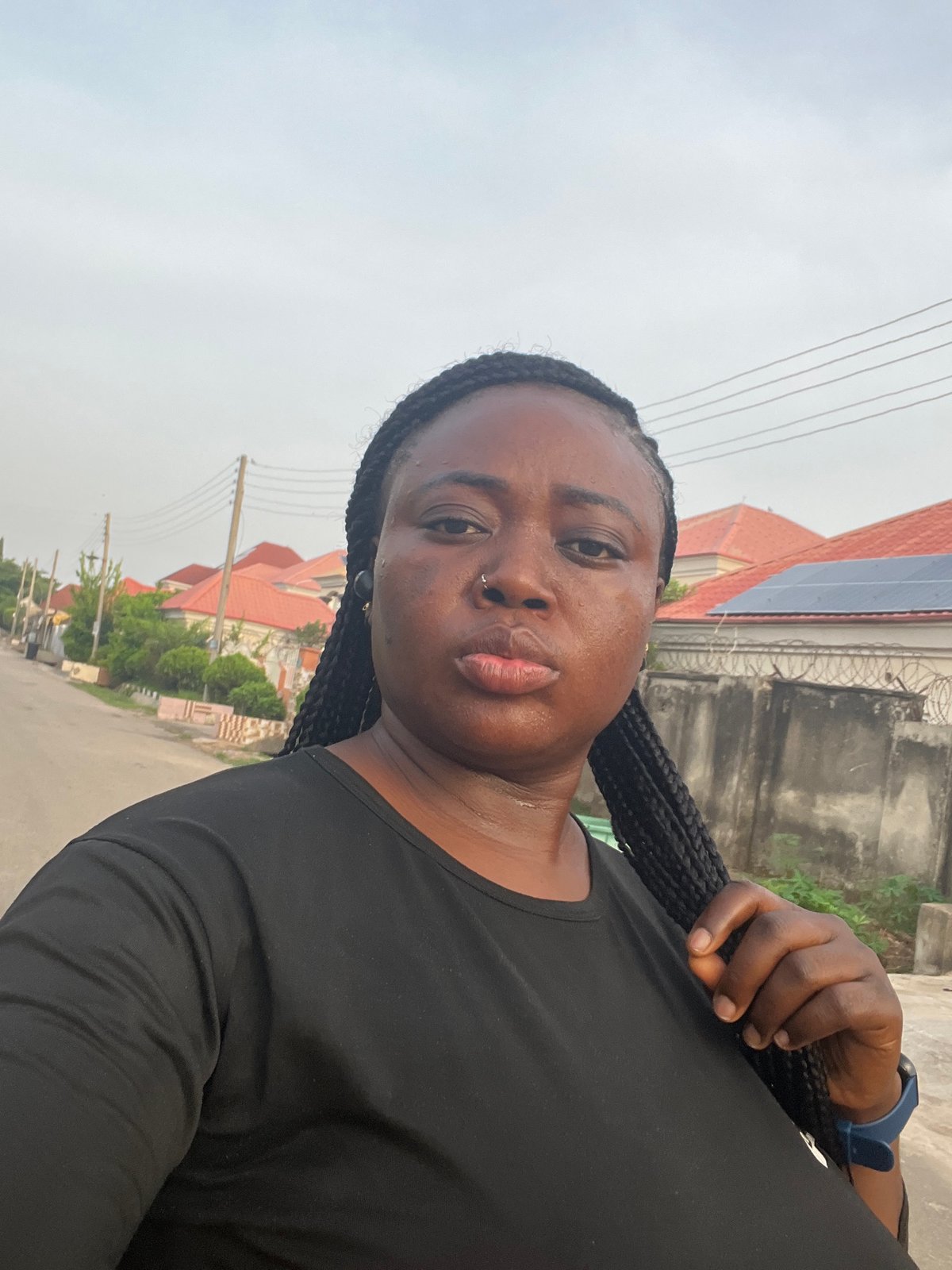 Early morning daily life documented across Abuja neighborhoods