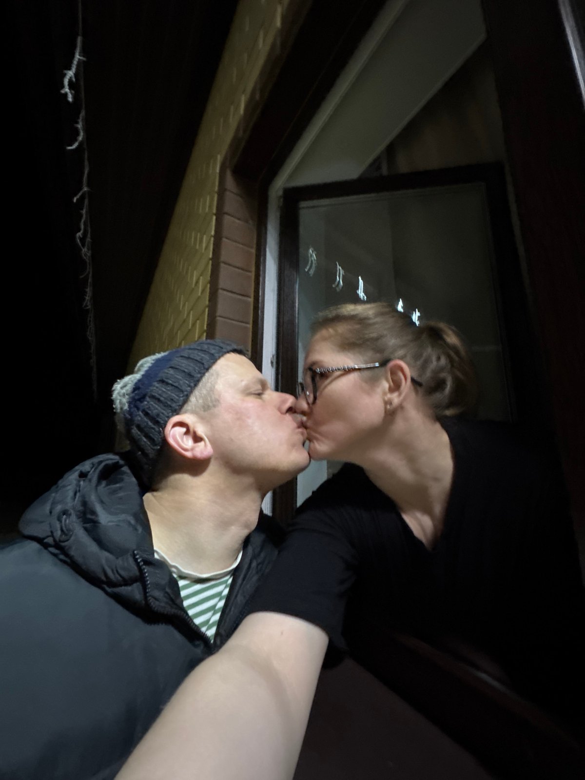 Personal moments captured in Russian village home