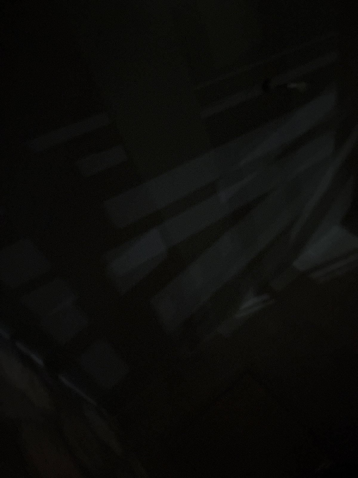Construction room interior captured in Krasnoyarsk showing light patterns