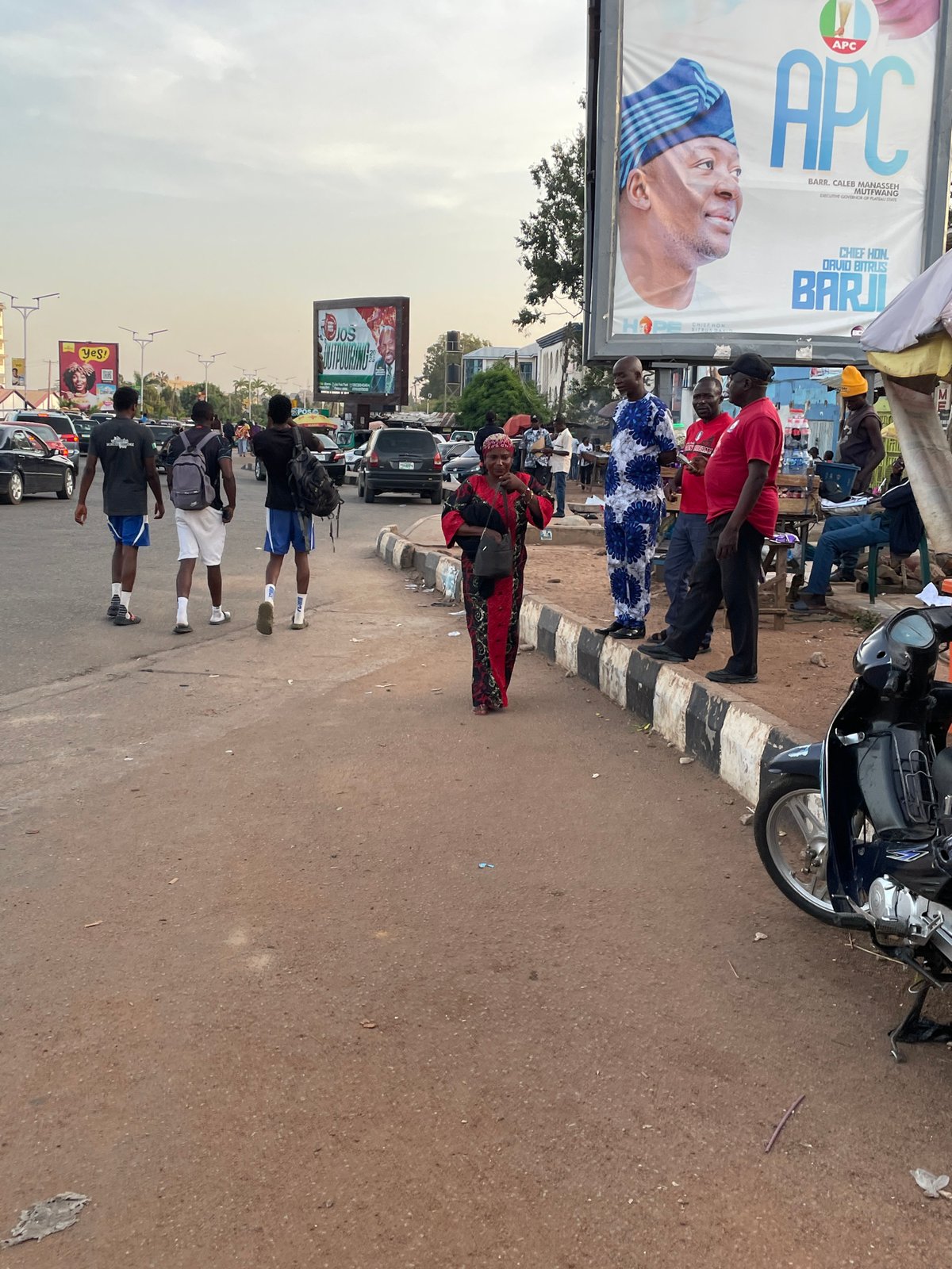 Busy street life documented across Jos, Nigeria area