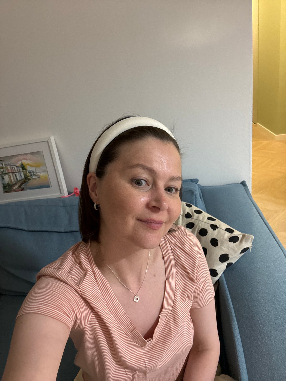 Evening domestic life documented in Izhevsk apartment setting