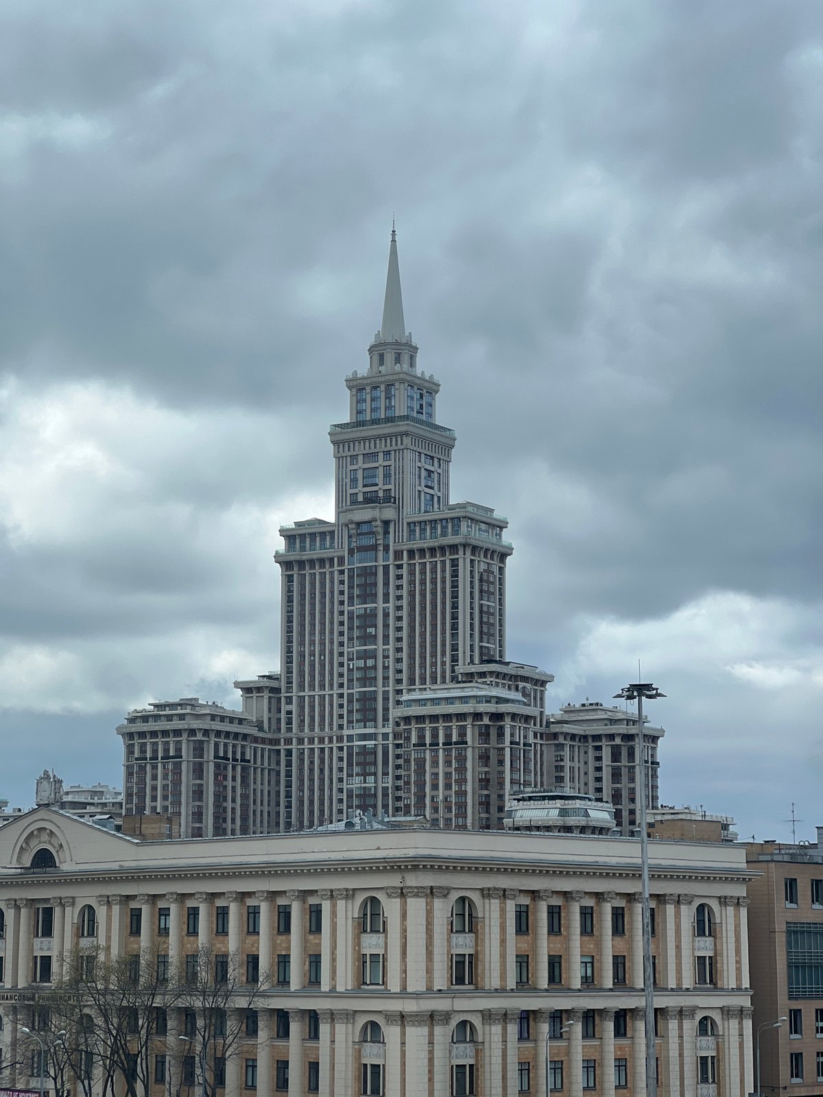 Morning moments captured in Khimki: buildings and playground scenes