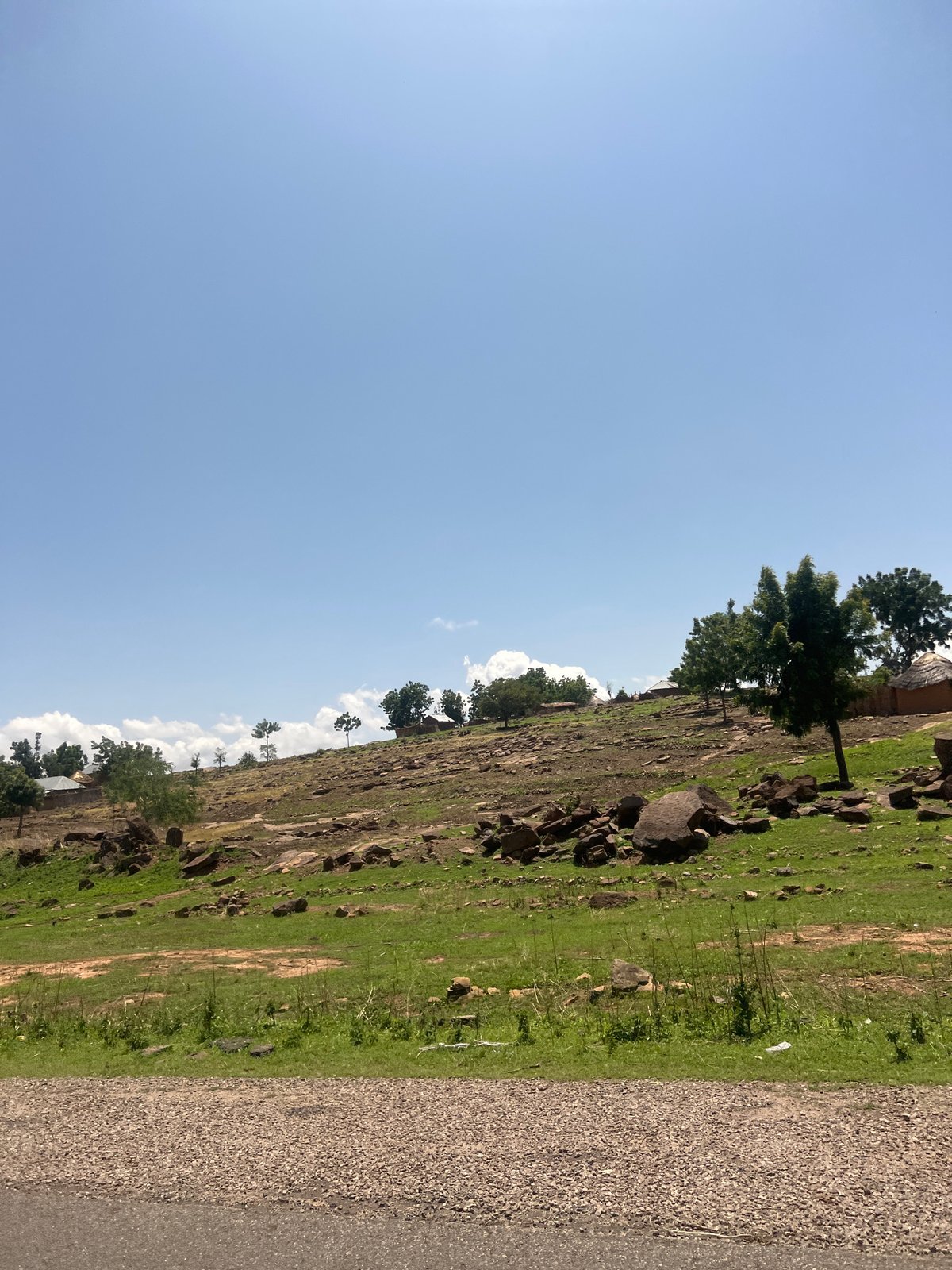 Rural Nigerian countryside documented in brief photographic survey