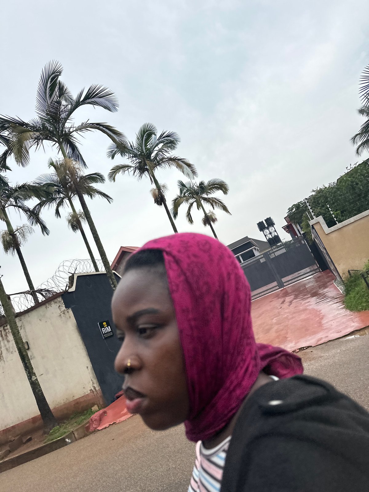 Everyday street life in Gura Top, Nigeria