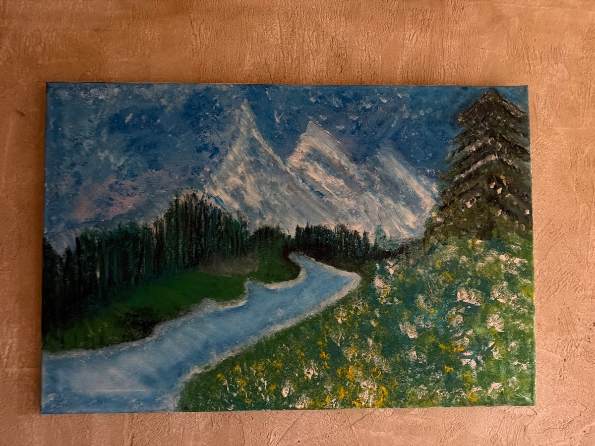 Art exhibition documented in Goristsikhe, Georgia