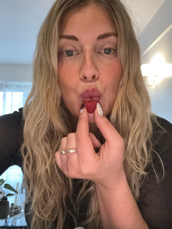 Woman documented eating, speaking, traveling around Paris Thursday afternoon