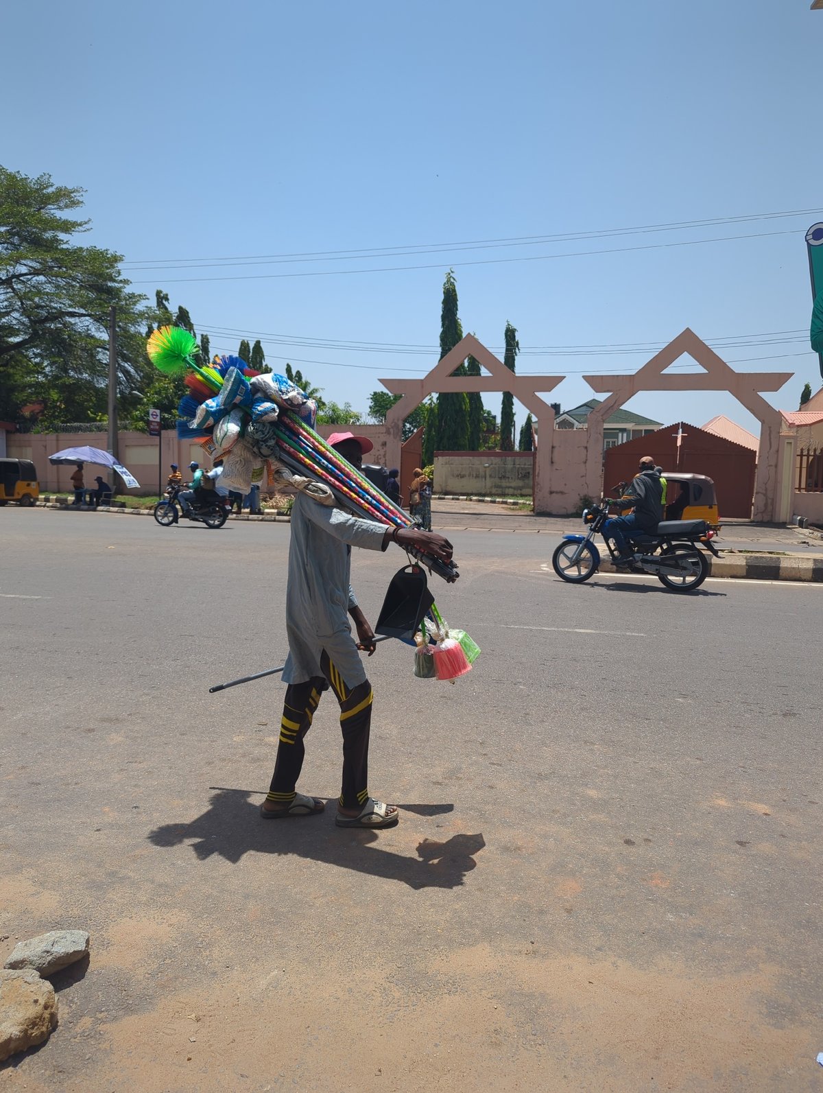 Daily street life documented in Kaduna, Nigeria