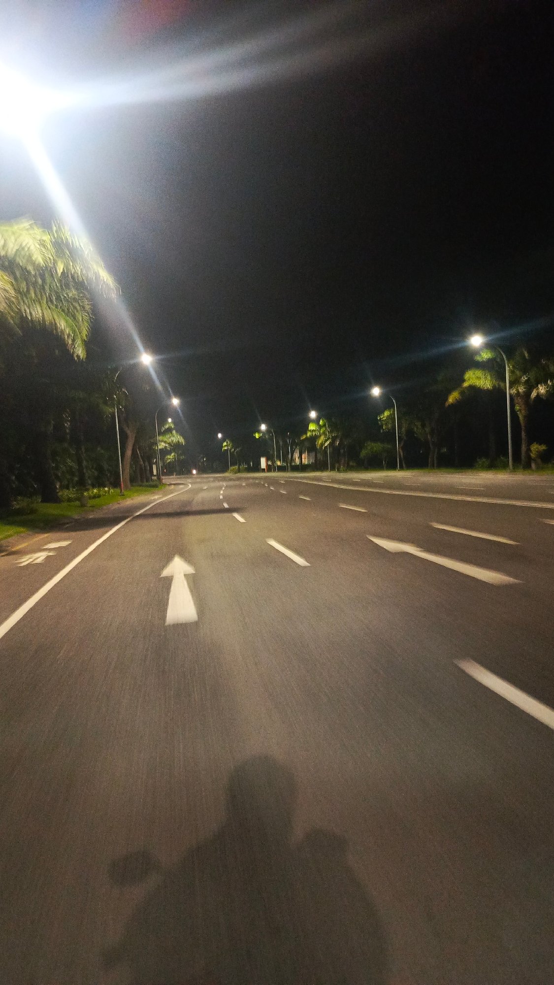 Nighttime journey documented through Surabaya's Grand Island district