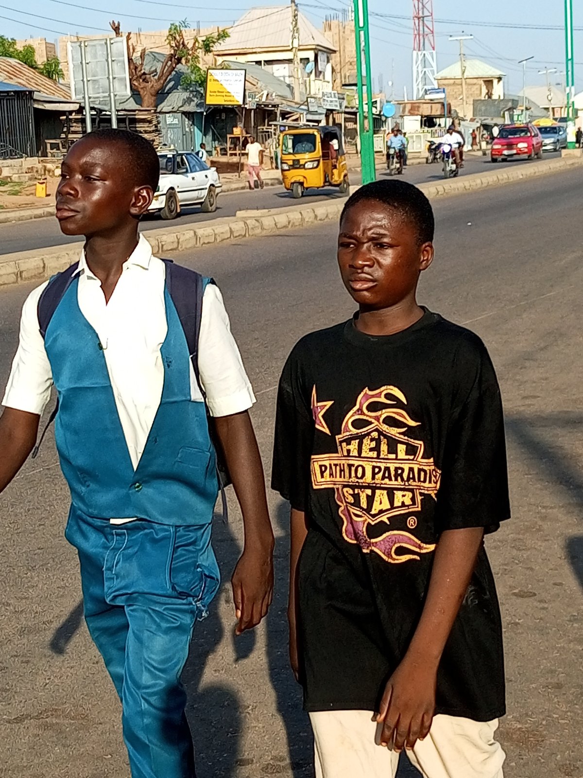 Morning street life across three towns in northeastern Nigeria