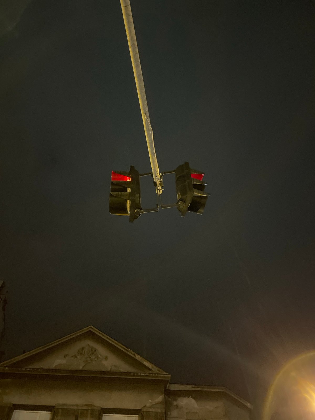 Rainy night scenes documented across central Belgrade locations