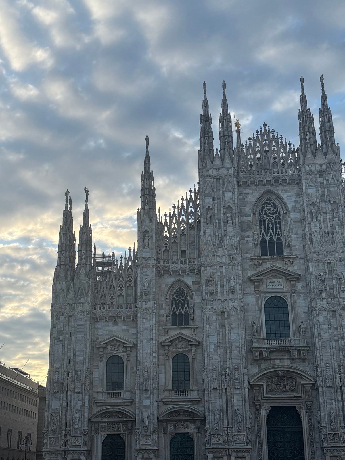 Milan's Duomo and Galleria up close on a July morning