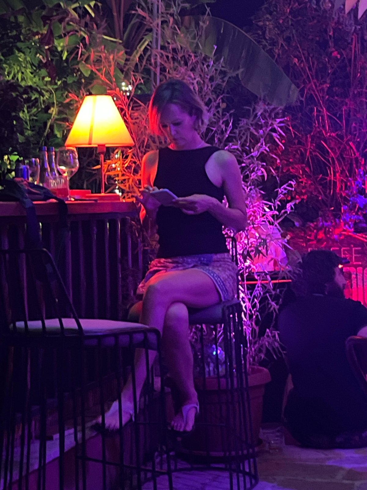 Summer night in Herceg Novi: old town bars and a courtyard party