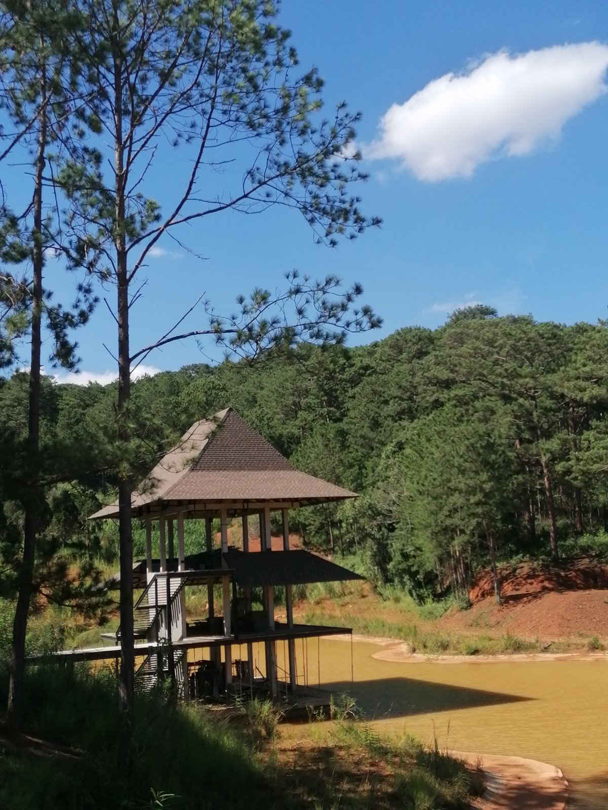 Da Lat highlands: lakeside pavilions, pine rocks, and rural life