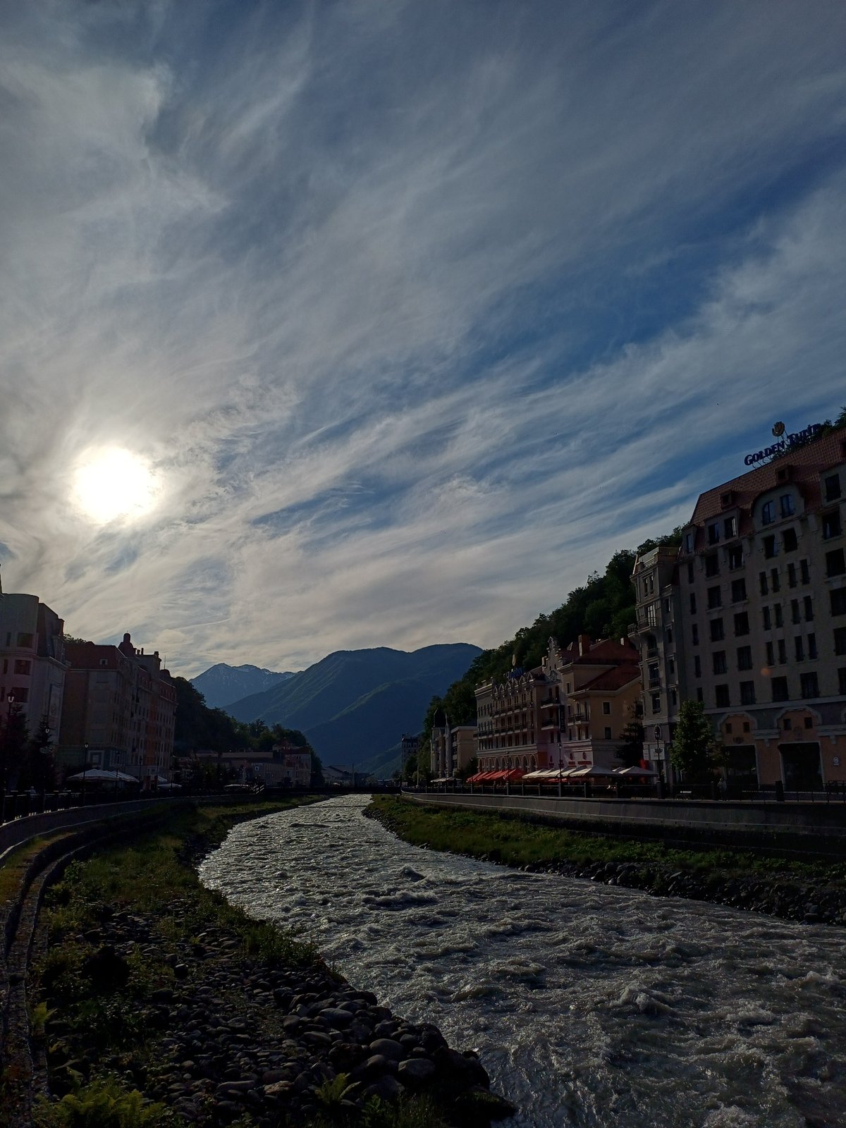 Scenic landscape photograph captured in Estosadok, Russia