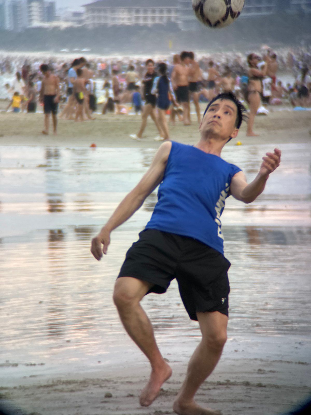 Beach day and city streets in Da Nang on a June morning