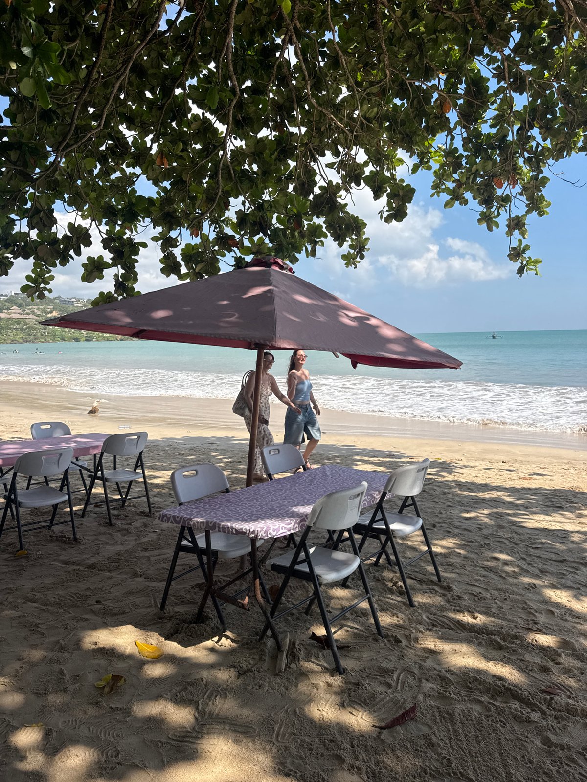 Tropical beach day documented in Kuta Selatan, Indonesia