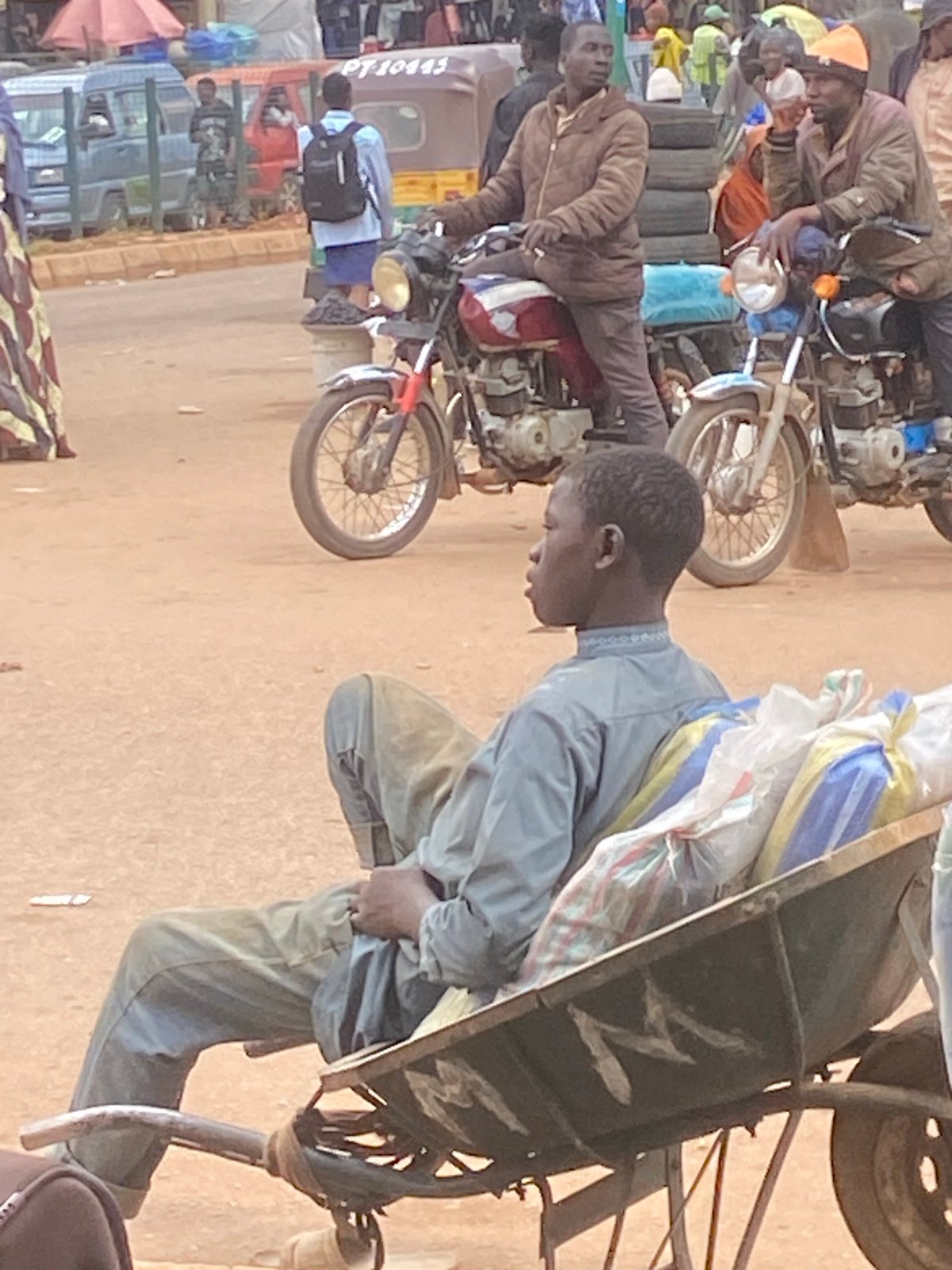 Everyday street and market activity across Bukuru, Nigeria