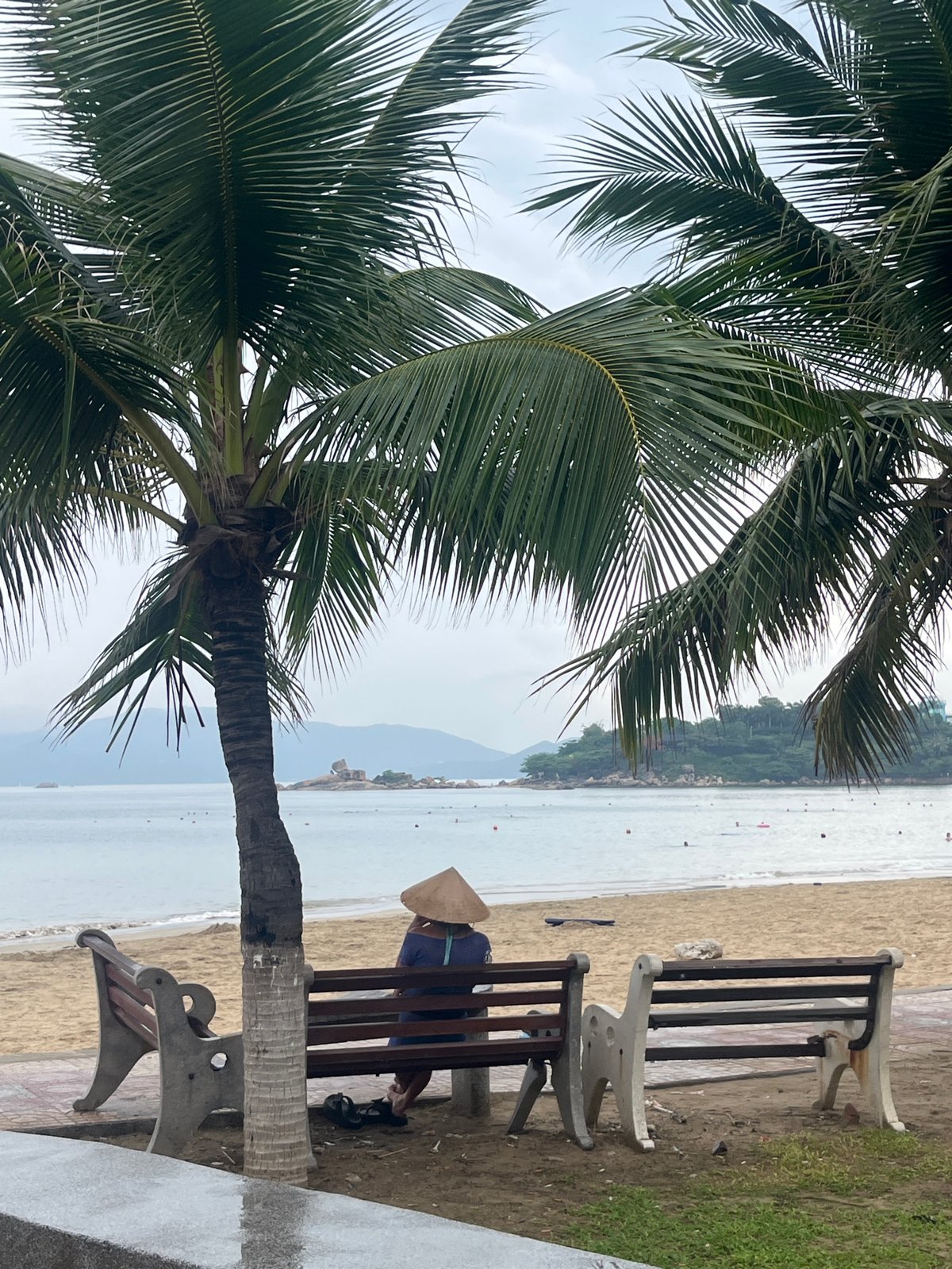 Early morning coastal scenes documented in Nha Trang, Vietnam