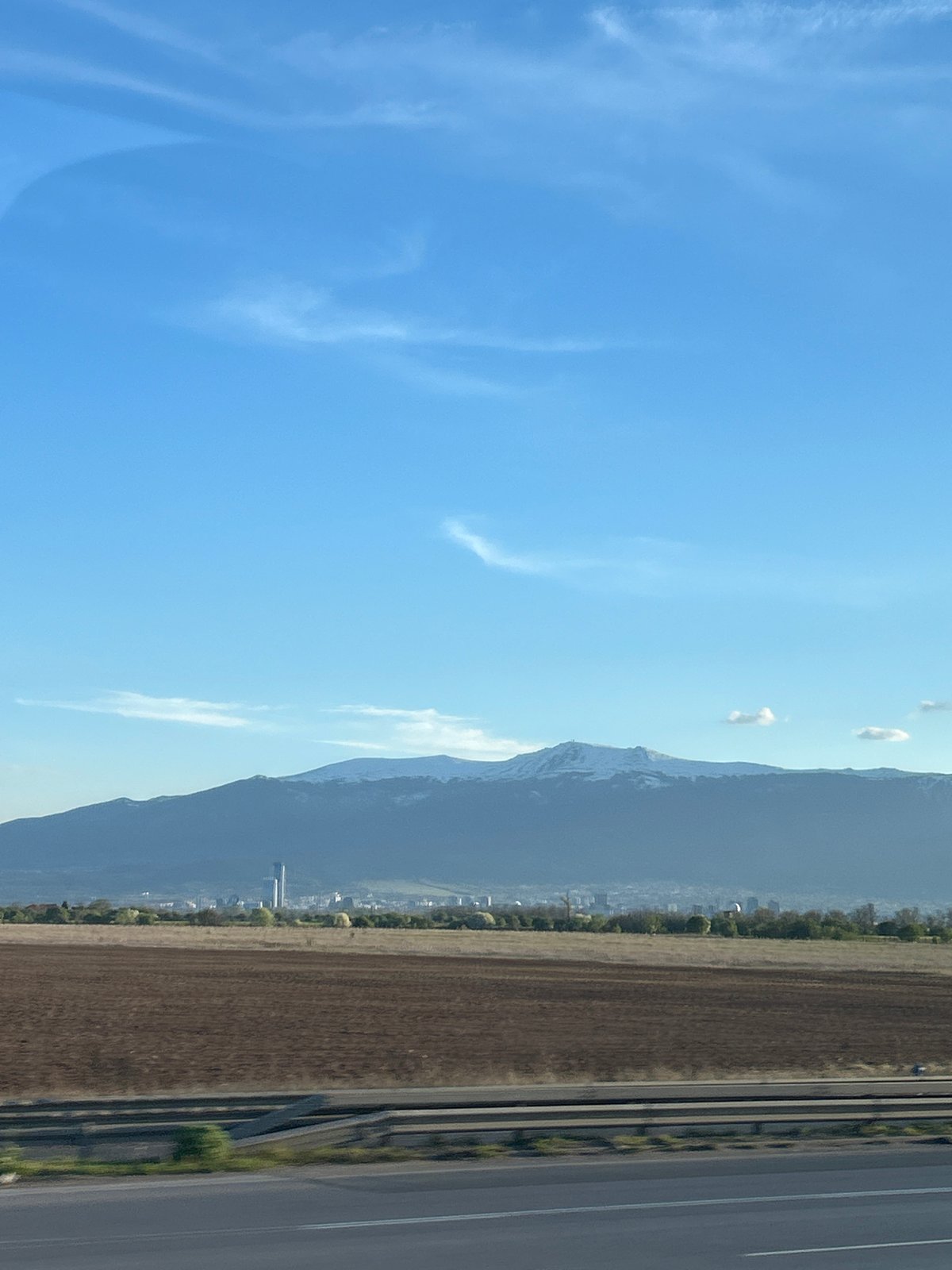 Clear skies and sunshine observed in Pancharevo, Bulgaria