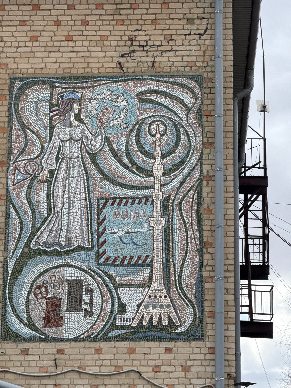 Everyday scenes documented in Borzya, Russia morning walkabout