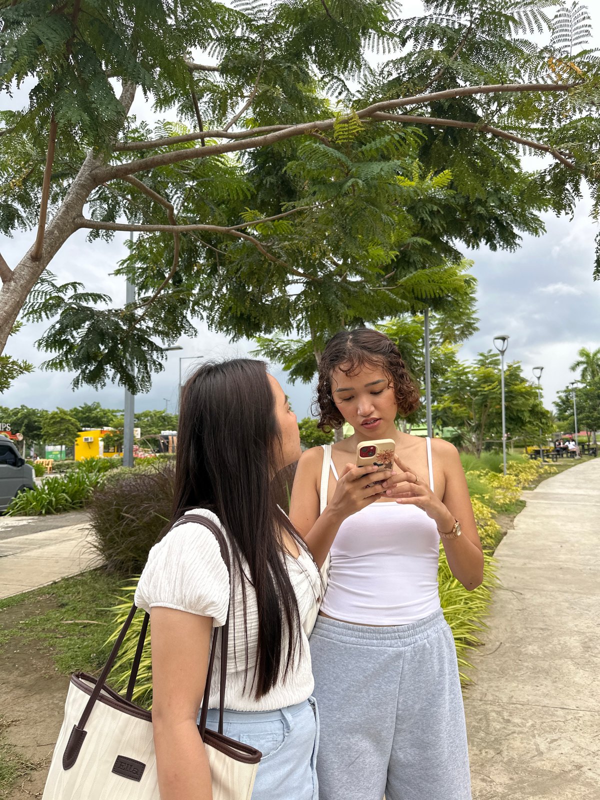Hanging out at Azuela Cove, Davao City