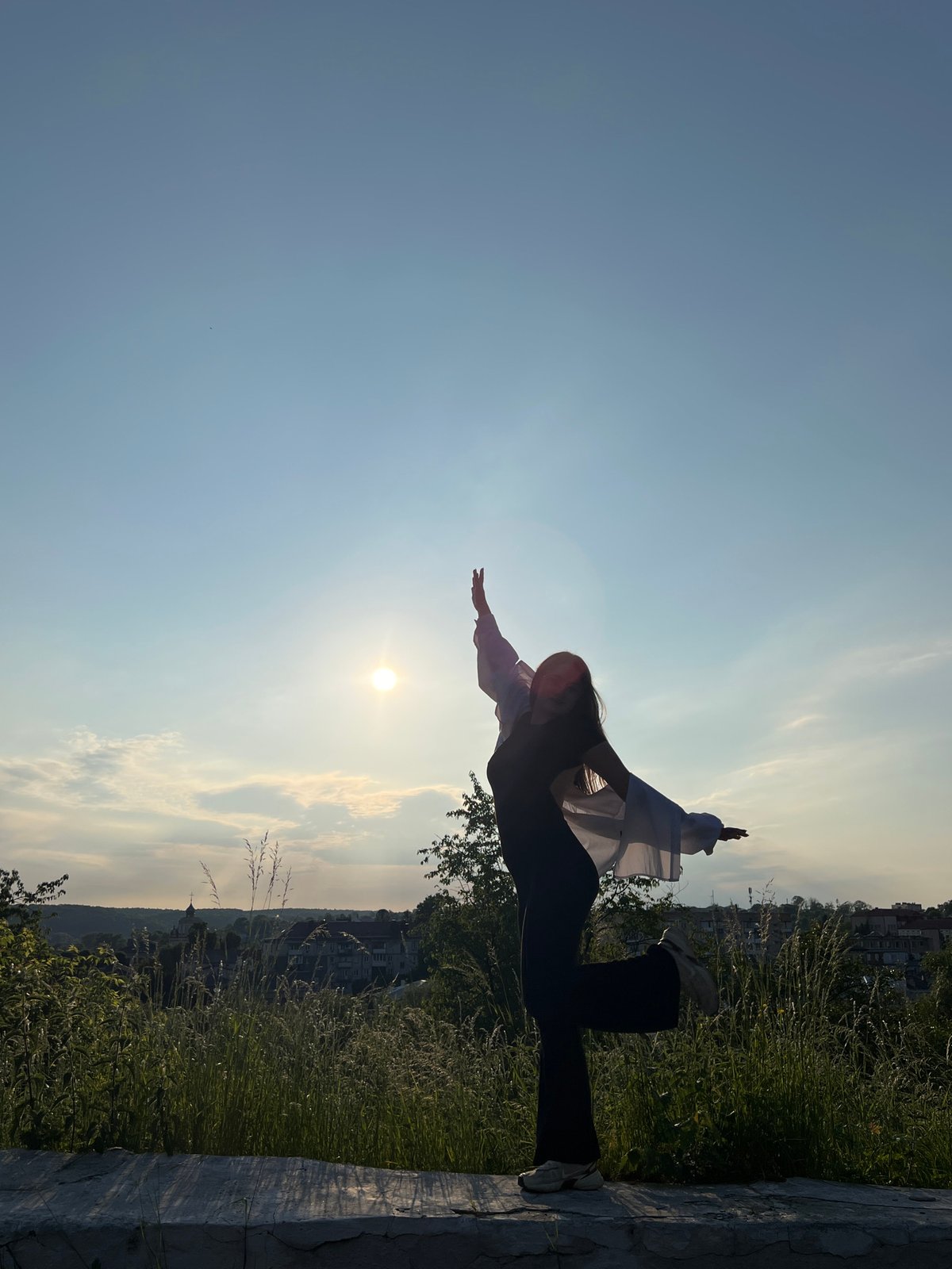 Afternoon visitors explore historic sites in Zbarazh, Ukraine