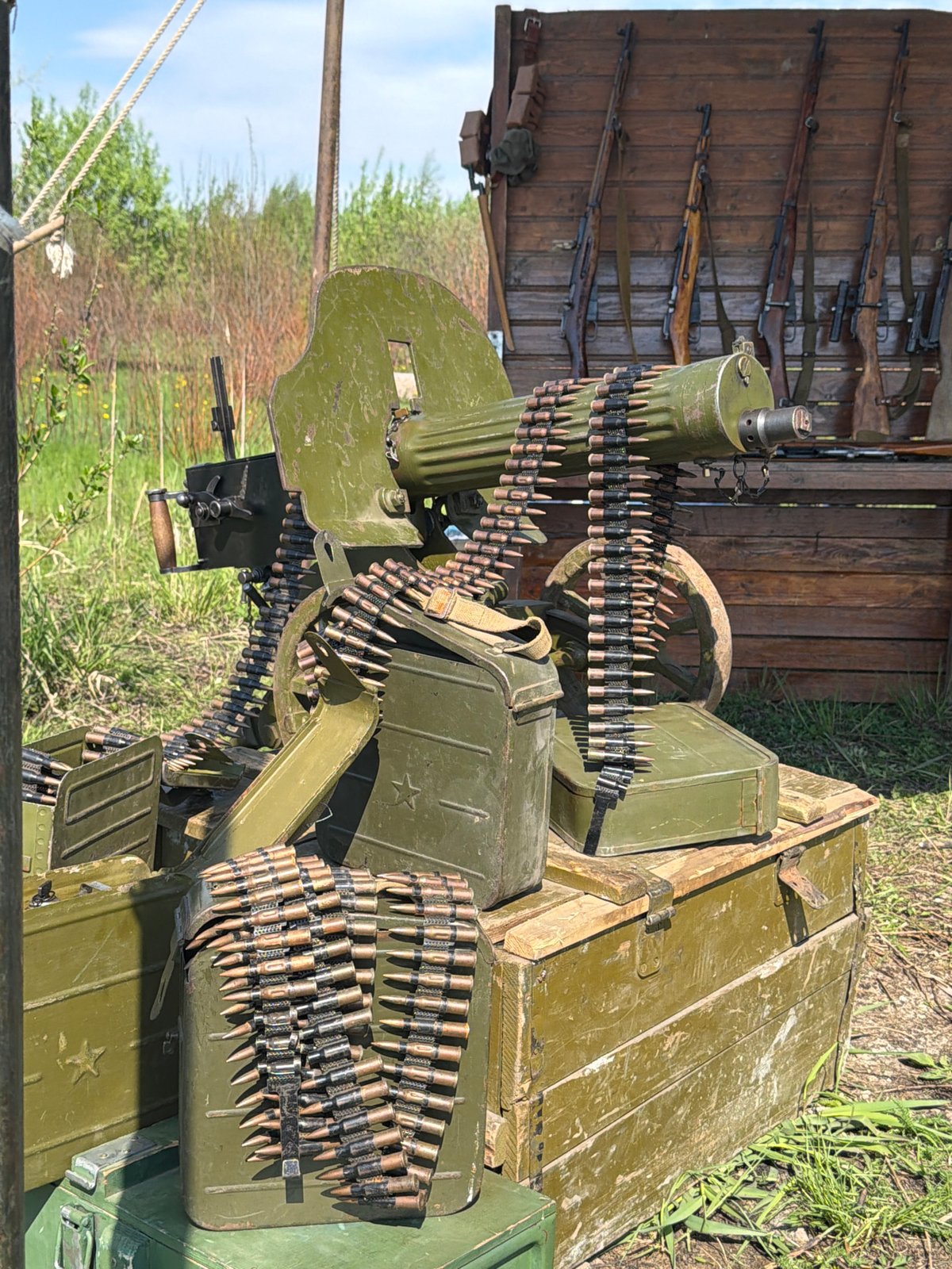 WWII Historical Reenactment Event Held in Novoselye, Russia