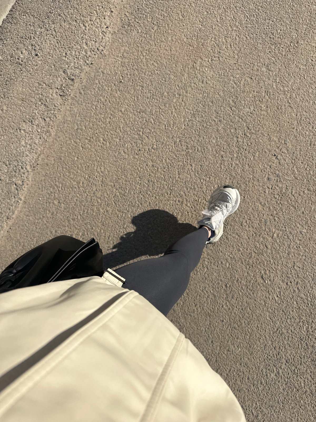 Morning pedestrian spotted walking in Sofia, Bulgaria