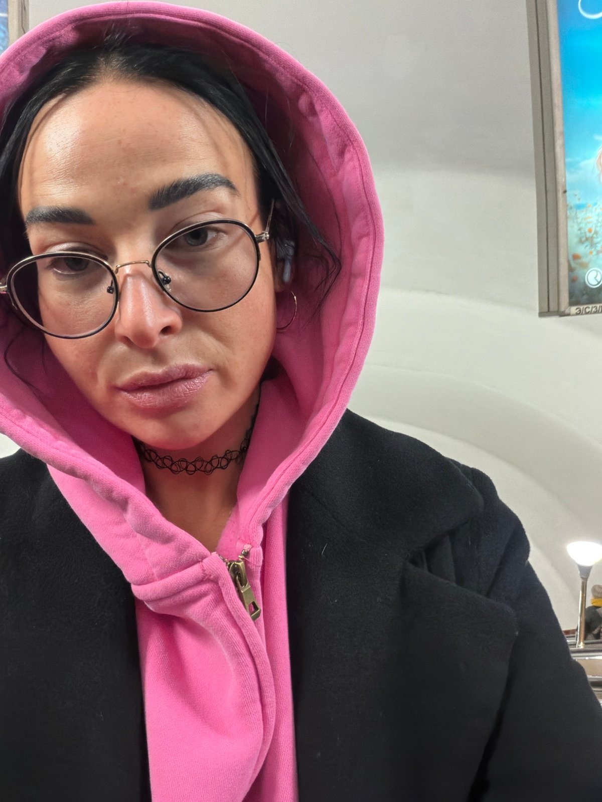Woman documents daily activities across Saint Petersburg locations