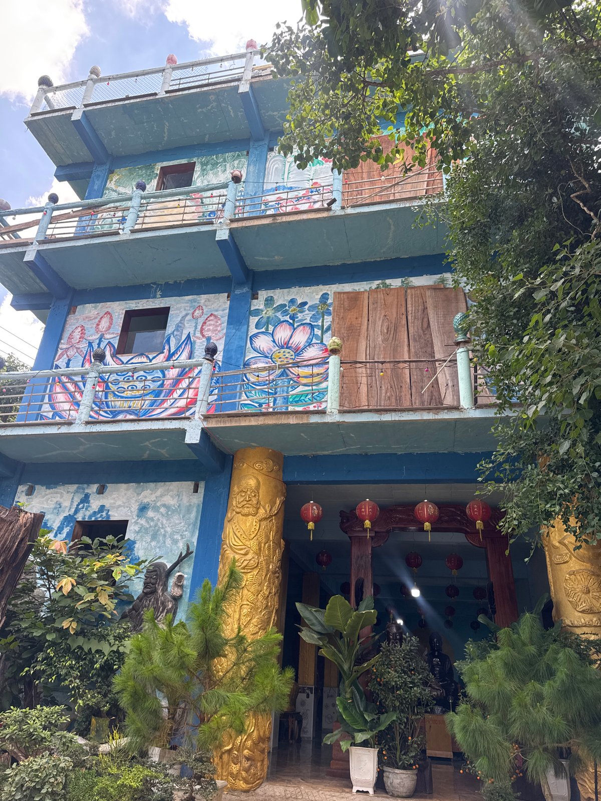 Buddhist temple tour through Da Lat's religious sites