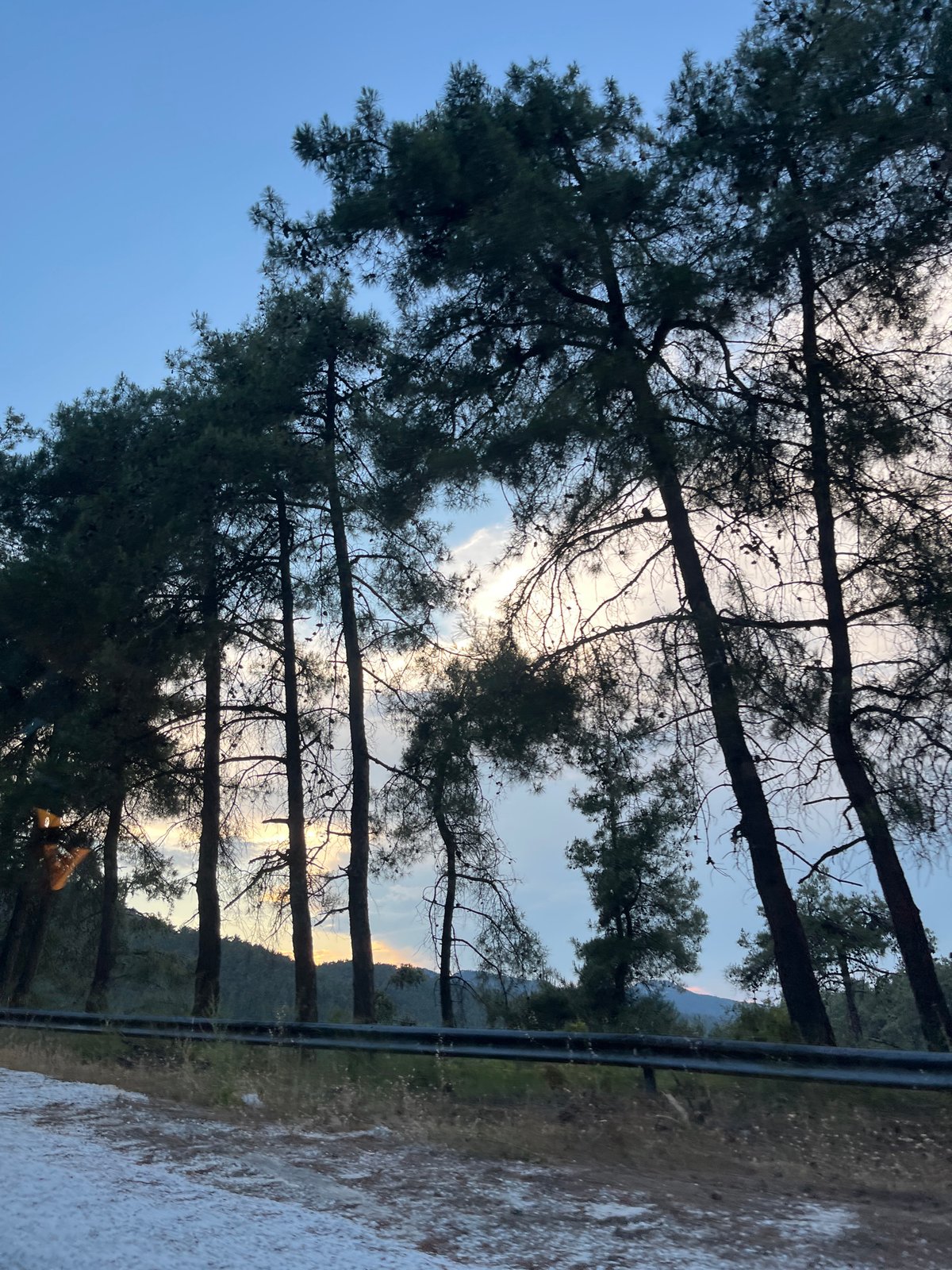 Mountain landscape views captured on Thassos island, Greece