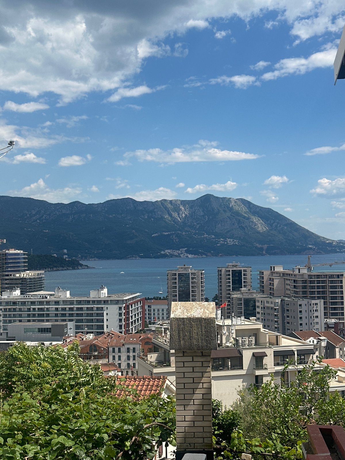 Scenic coastal views and portrait captured in Budva Montenegro