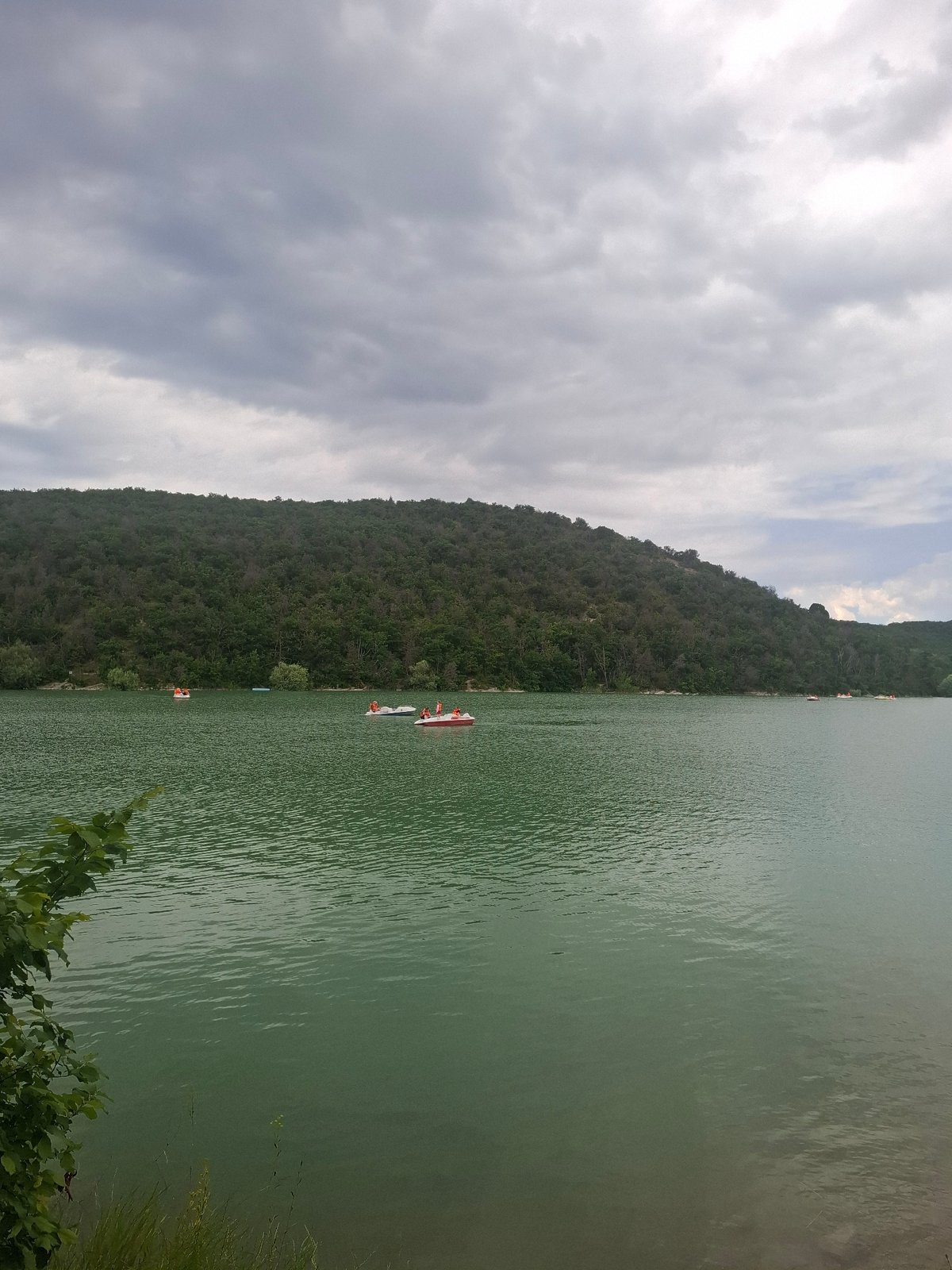 Morning at Lake Sukko: zip-lining, blooms, and green water