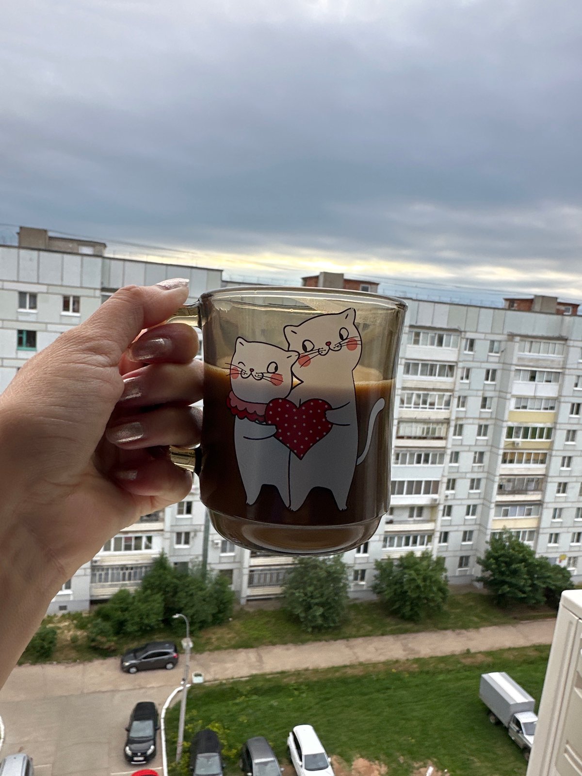 Early morning life captured across Chaikovsky, Russia