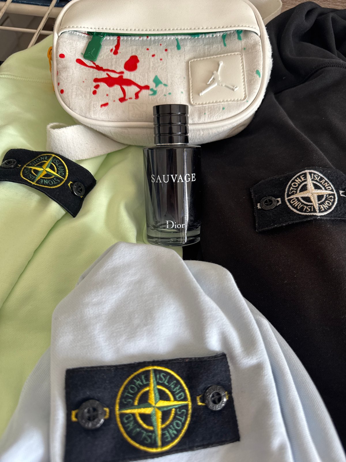 Dior Sauvage styled in casual product shots, Neubrandenburg