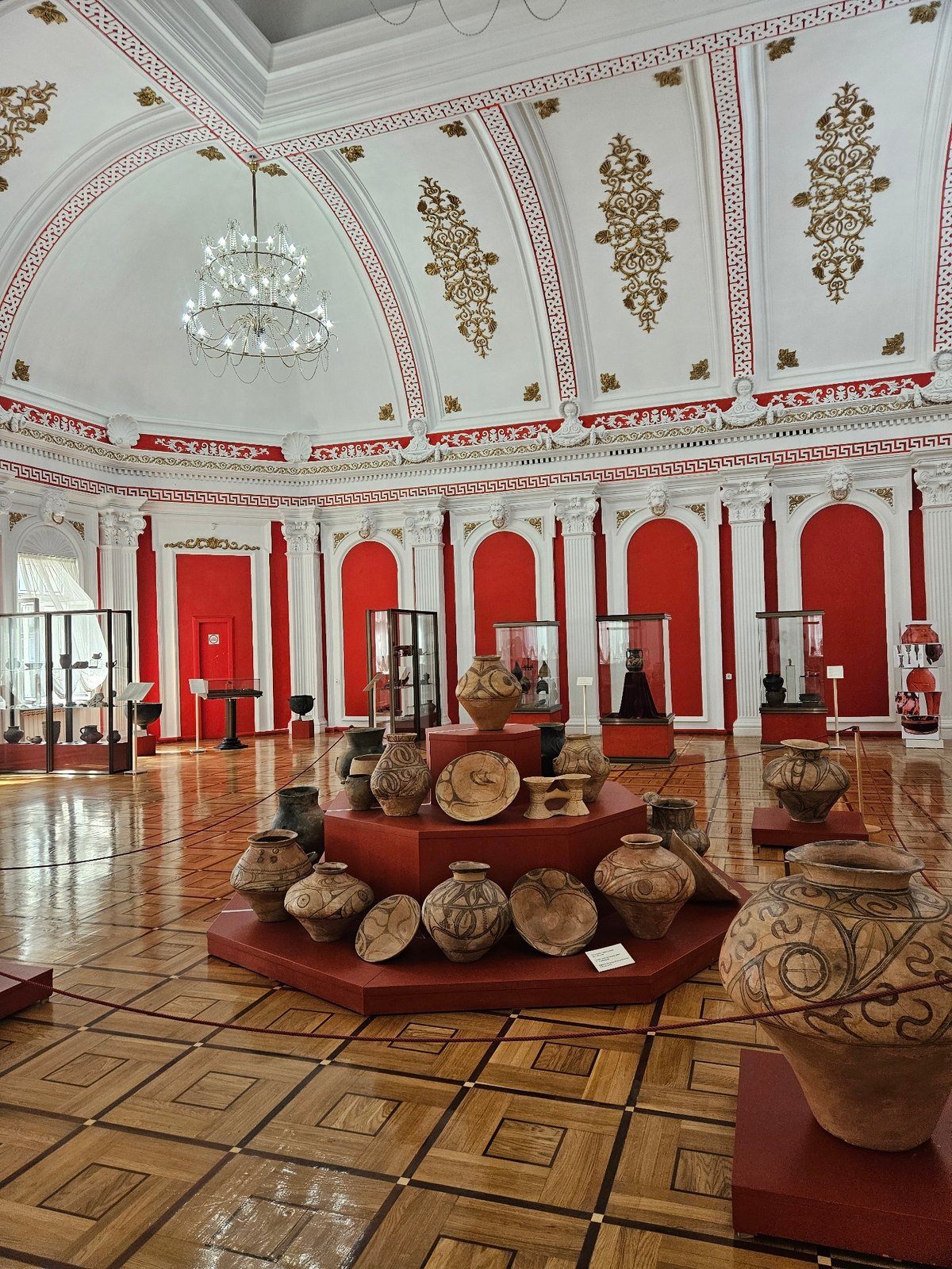 Inside Moldova's national history museum, ornate halls and ancient artifacts