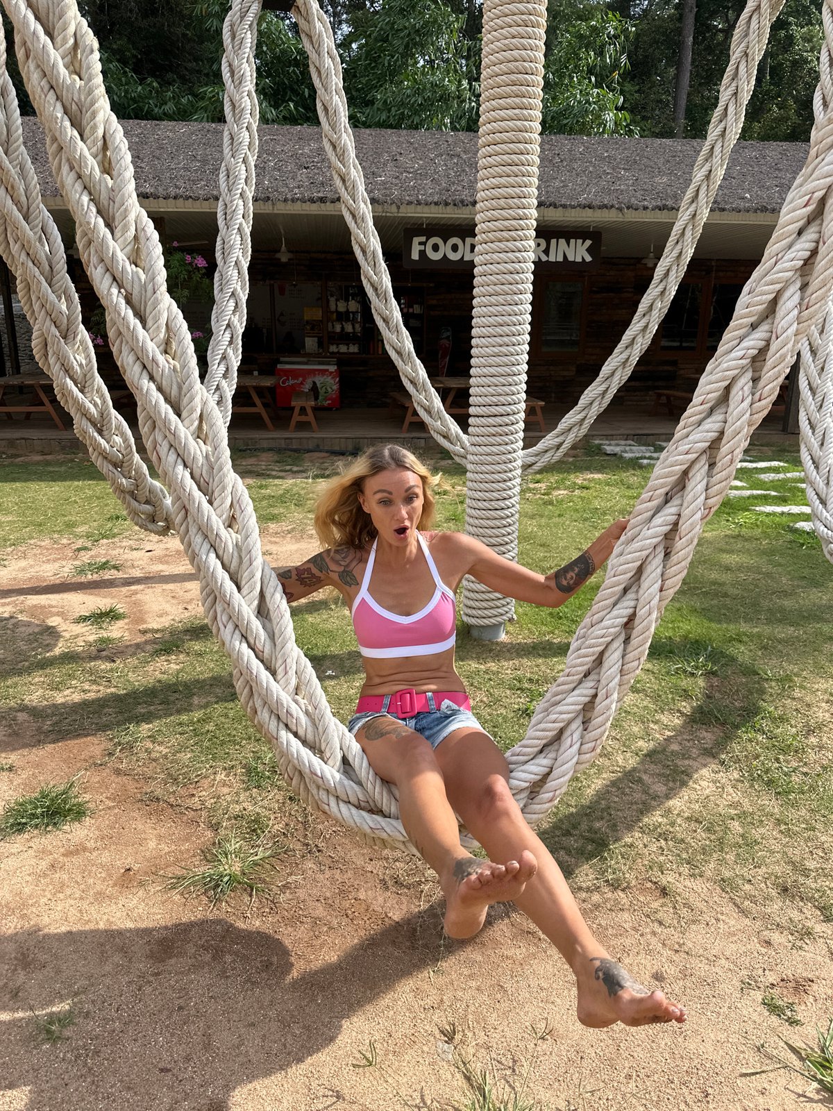 Touring Da Lat's cave attraction and outdoor play installations