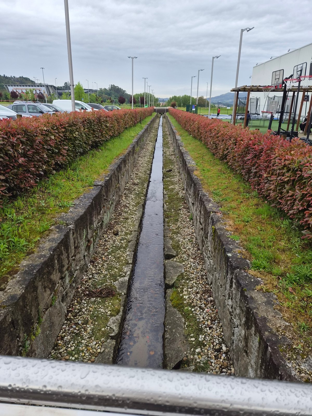 Morning walk through Braga captures sports venues and retail stops