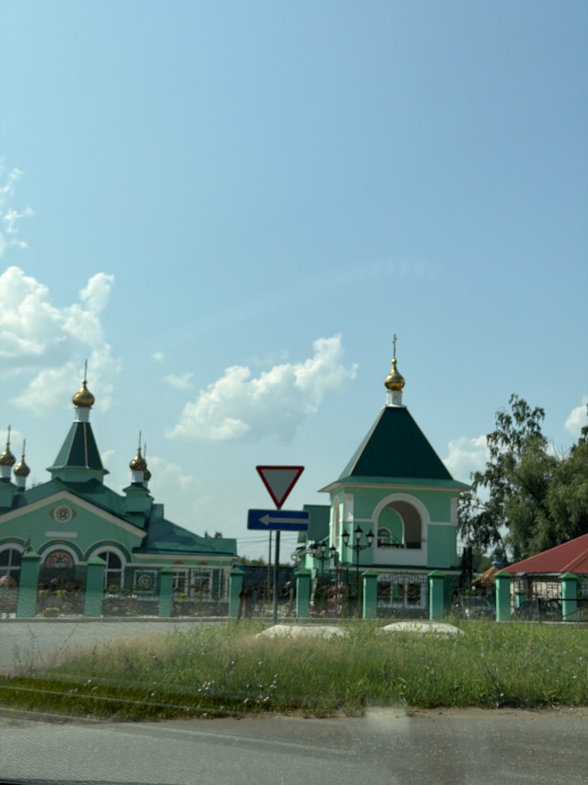 Summer morning in Chaikovsky: playground, selfies, and a sunny day out.