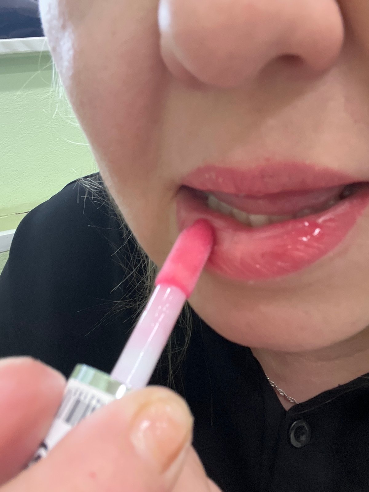 Morning beauty routine documented in Chaikovsky, Russia