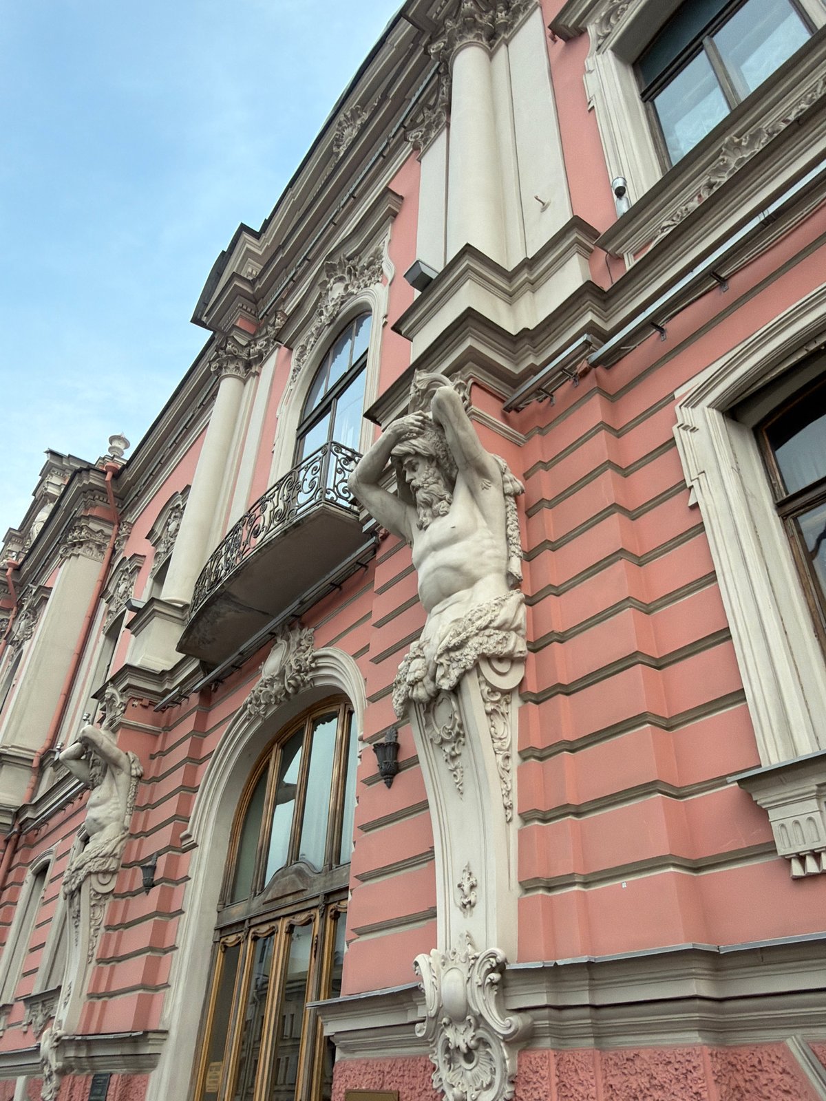 Classical architecture and canal views in Saint Petersburg