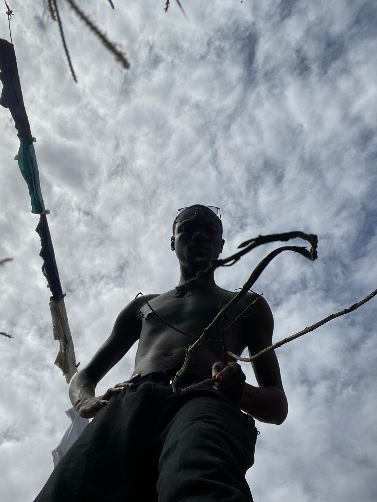 Outdoor portraits and industrial machinery in Jos, Nigeria