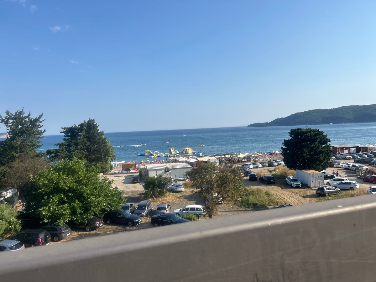 Sunny afternoon along the Montenegro coast near Boreti